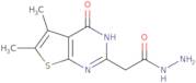 2-{5,6-Dimethyl-4-oxo-3H,4H-thieno[2,3-d]pyrimidin-2-yl}acetohydrazide