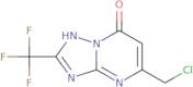 5-(Chloromethyl)-2-(trifluoromethyl)-4H,7H-[1,2,4]triazolo[1,5-a]pyrimidin-7-one