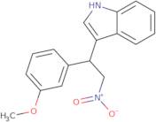 3-[1-(3-Methoxyphenyl)-2-nitroethyl]-1H-indole