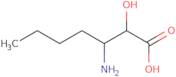 3-Amino-2-hydroxyheptanoic acid