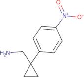 C-[1-(4-Nitro-phenyl)-cyclopropyl]-methylamine