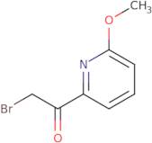 2-Bromo-1-(6-methoxypyridin-2-yl)ethan-1-one