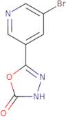 5-(5-Bromopyridin-3-yl)-2,3-dihydro-1,3,4-oxadiazol-2-one