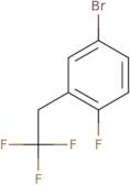 4-Bromo-1-fluoro-2-(2,2,2-trifluoroethyl)benzene