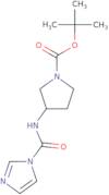 tert-Butyl (3R)-3-[(1H-imidazole-1-carbonyl)amino]pyrrolidine-1-carboxylate