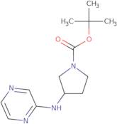 3-(Pyrazin-2-ylamino)-pyrrolidine-1-carboxylic acid tert-butyl ester