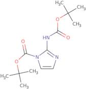 tert-Butyl 2-((tert-butoxycarbonyl)amino)-1H-imidazole-1-carboxylate