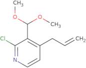 4-Allyl-2-chloro-3-(dimethoxymethyl)pyridine