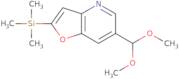 6-(Dimethoxymethyl)-2-(trimethylsilyl)furo[3,2-b]pyridine