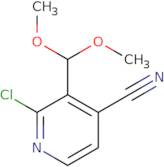 2-Chloro-3-(dimethoxymethyl)isonicotinonitrile