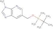 6-((tert-Butyldimethylsilyloxy)methyl)-3-methyl-3H-imidazo[4,5-b]pyridine