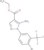 Ethyl 5-amino-1-[4-bromo-3-(trifluoromethyl)-phenyl]-1H-pyrazole-4-carboxylate