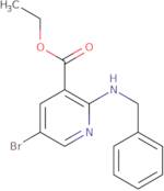 Ethyl 2-(benzylamino)-5-bromonicotinate