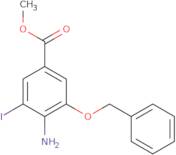 Methyl 4-amino-3-(benzyloxy)-5-iodobenzoate