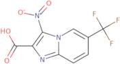 3-Nitro-6-(trifluoromethyl)imidazo[1,2-a]pyridine-2-carboxylic acid