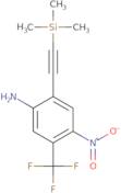 5-Amino-2-nitro-4-[2-(trimethylsilyl)ethynyl]benzotrifluoride
