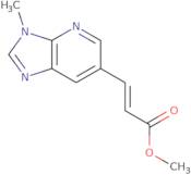 (E)-Methyl 3-(3-methyl-3H-imidazo[4,5-b]pyridin-6-yl)acrylate