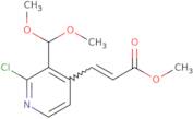 (E)-Methyl 3-(2-chloro-3-(dimethoxymethyl)pyridin-4-yl)acrylate