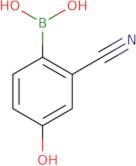 (2-Cyano-4-hydroxyphenyl)boronic acid