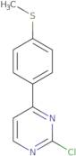 2-Chloro-4-[4-(methylthio)phenyl]pyrimidine