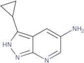 3-Cyclopropyl-1H-pyrazolo[3,4-b]pyridin-5-amine