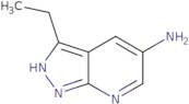 3-Ethyl-1H-pyrazolo[3,4-b]pyridin-5-amine