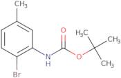 N-BOC 2-Bromo-5-methylaniline