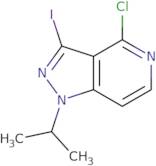 4-chloro-3-iodo-1-(propan-2-yl)-1h-pyrazolo[4,3-c]pyridine