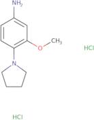 3-Methoxy-4-(pyrrolidin-1-yl)aniline dihydrochloride