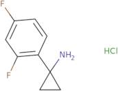 1-(2,4-difluorophenyl)cyclopropylamine hcl