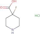 4-Fluoro-4-piperidinecarboxylic acid HCl