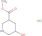 methyl 5-hydroxypiperidine-3-carboxylate hydrochloride