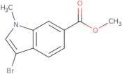 Methyl 3-bromo-1-methylindole-6-carboxylate