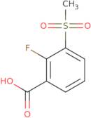 2-Fluoro-3-methanesulfonylbenzoic acid