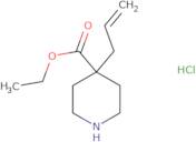 Ethyl 4-allyl-4-piperidinecarboxylate hydrochloride