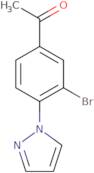 3'-bromo-4'-(1-pyrazolyl)acetophenone