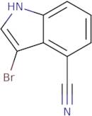 3-Bromo-1H-indole-4-carbonitrile