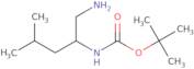 2-(boc-amino)-4-methylpentylamine
