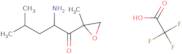 (R)-2-Amino-4-methyl-1-((S)-2-methyloxiran-2-yl)pentan-1-one 2,2,2-trifluoroacetate