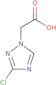 (3-Chloro-1H-1,2,4-triazol-1-yl)acetic acid