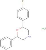 2-(4-Fluorophenyl)-6-phenylmorpholine hydrochloride