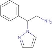 2-Phenyl-2-(1H-pyrazol-1-yl)ethan-1-amine