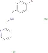 [(4-Bromophenyl)methyl](pyridin-2-ylmethyl)amine dihydrochloride