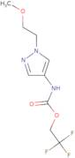 2,2,2-Trifluoroethyl N-[1-(2-methoxyethyl)-1H-pyrazol-4-yl]carbamate