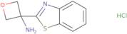 3-(1,3-Benzothiazol-2-yl)oxetan-3-amine hydrochloride