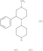 4-Methyl-2-phenyl-1-(piperidin-4-yl)piperazine trihydrochloride