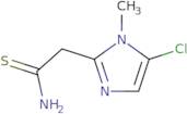 2-(5-Chloro-1-methyl-1H-imidazol-2-yl)ethanethioamide