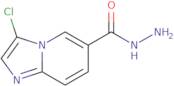 3-Chloroimidazo[1,2-a]pyridine-6-carbohydrazide