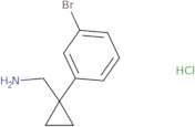 (1-(3-Bromophenyl)cyclopropyl)methanamine hydrochloride