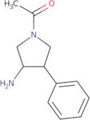 1-(3-Amino-4-phenylpyrrolidin-1-yl)ethanone